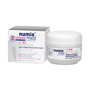 Крем для лица ДЕНЬ и НОЧЬ «СЕНСИТИВ рН 5,5», 50 мл купить Numis Med с доставкой Numis Med c заказать по России и регионам